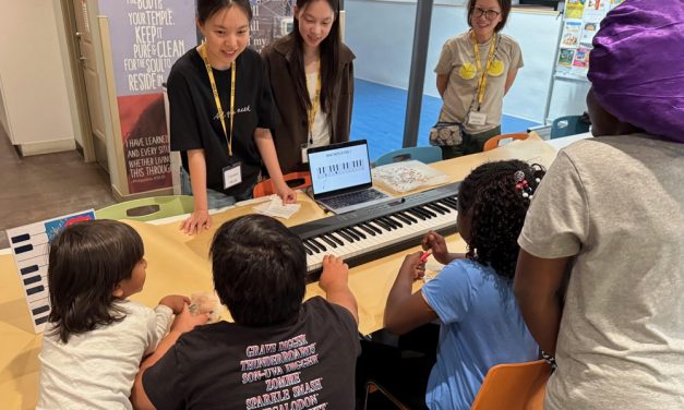 Beckman High School Students Provide Free Piano Lessons for Underprivileged Youth