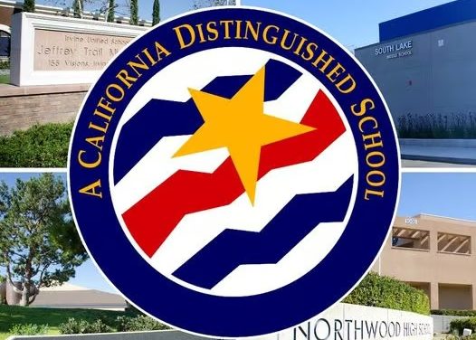 Four IUSD Schools Included in List of 2024 California Distinguished Schools
