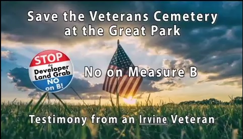 Irvine Veterans Sound Off on Measure B