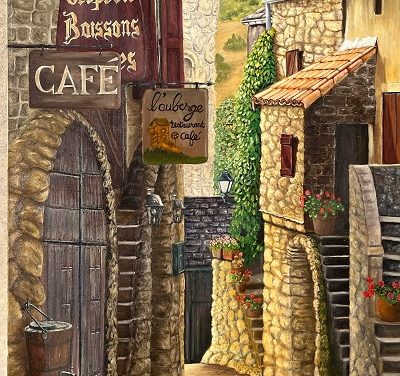 Irvine Artist Donating an Oil Painting to Help Cancer Research