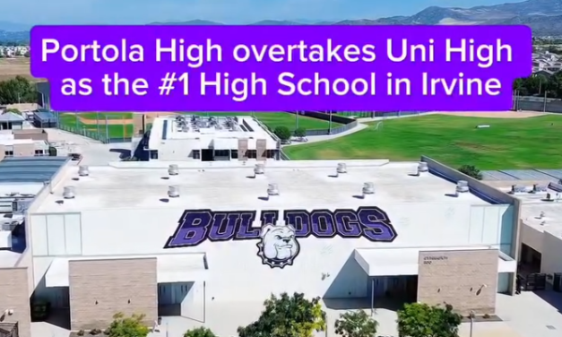 Portola High School is No. 1 in IUSD Rankings